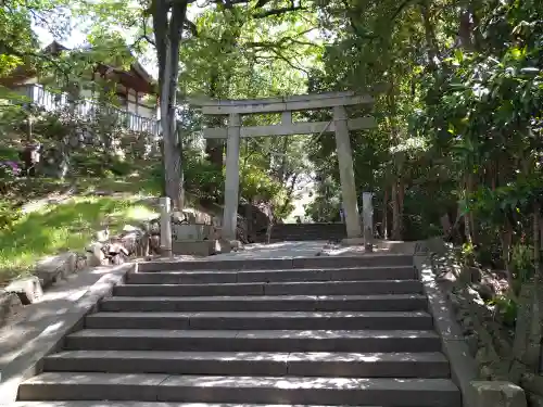 阿智神社の鳥居