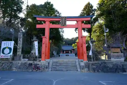 龍田大社の鳥居