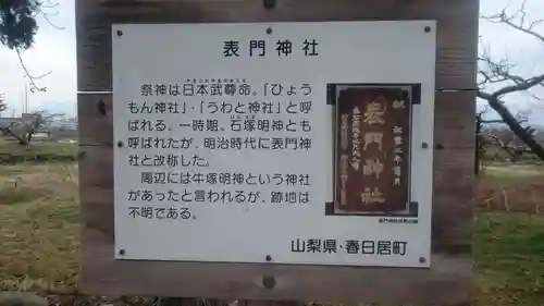 表門神社の歴史