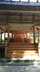 比沼麻奈為神社の本殿