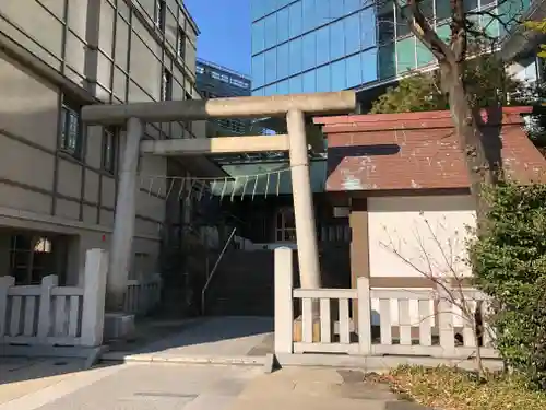  六本木天祖神社の鳥居