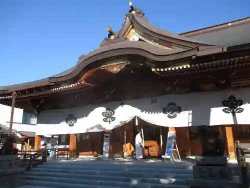 岸城神社の本殿・本堂
