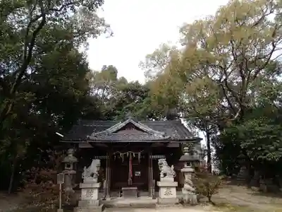 石上市神社の本殿・本堂