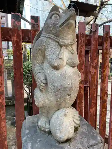 柳森神社の狛犬