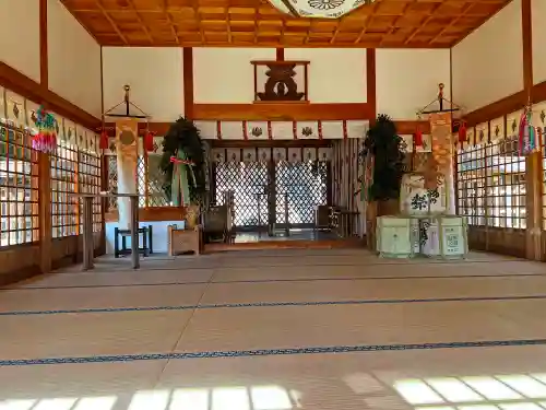 比自岐神社の本殿・本堂