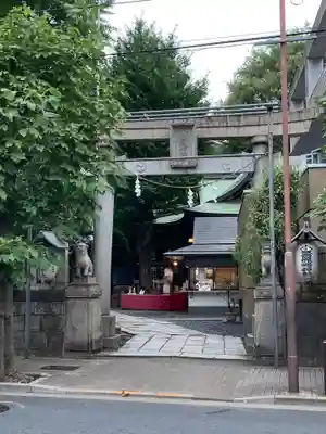 小野照崎神社の鳥居
