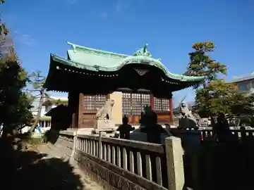 八幡社の本殿・本堂