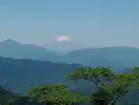 高尾山薬王院の景色