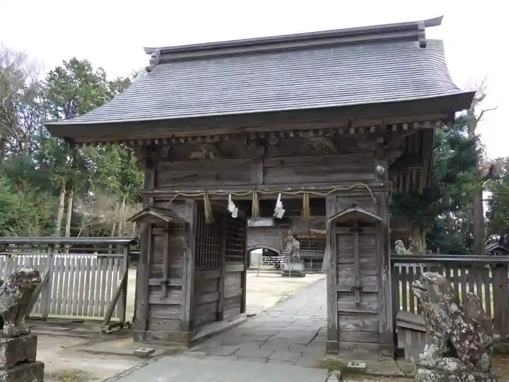大神山神社本宮の山門・神門