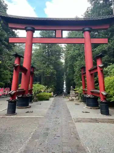 北口本宮冨士浅間神社の鳥居