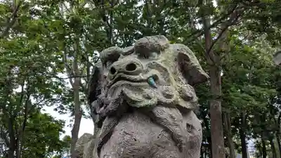 遠別神社の狛犬