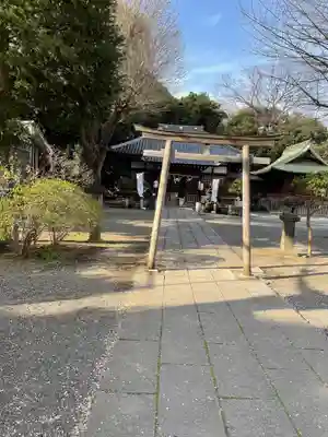 平塚神社の鳥居