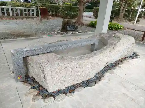 崋山神社の手水舎