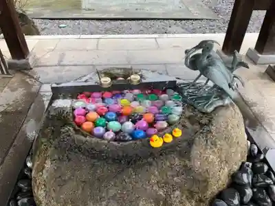 白鷺神社の手水舎