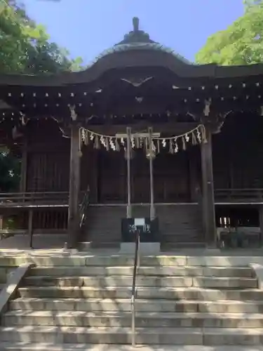 国玉神社・八劔社合殿の本殿・本堂