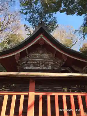 谷保天満宮の本殿・本堂