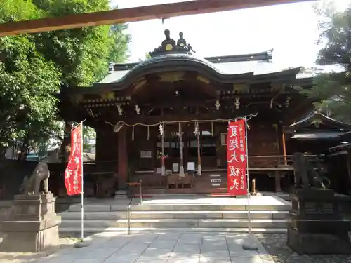 下谷神社の本殿・本堂