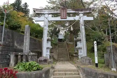 櫻田山神社の鳥居