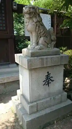 十二所神社の狛犬