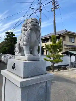 須我神社の狛犬