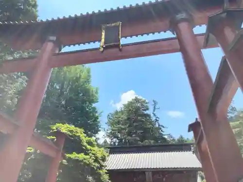 北口本宮冨士浅間神社の鳥居