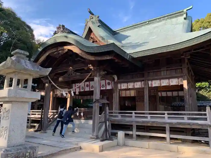 玉祖神社の本殿