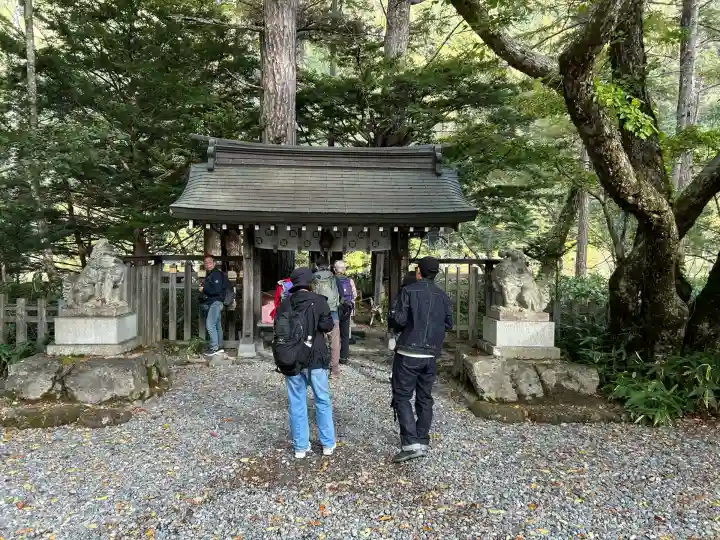 穂高神社奥宮(長野県)