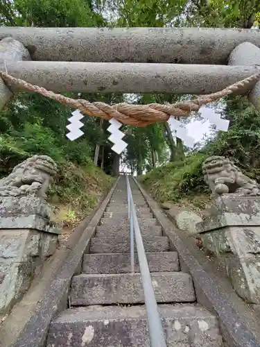 阿久津「田村神社」（郡山市阿久津町）旧社名：伊豆箱根三嶋三社の鳥居