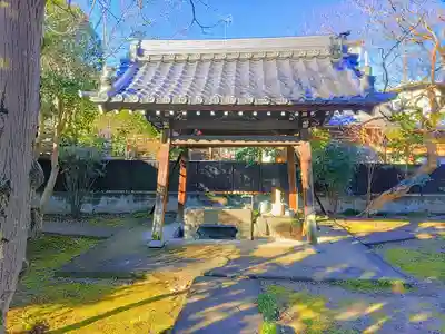 定力寺の手水舎