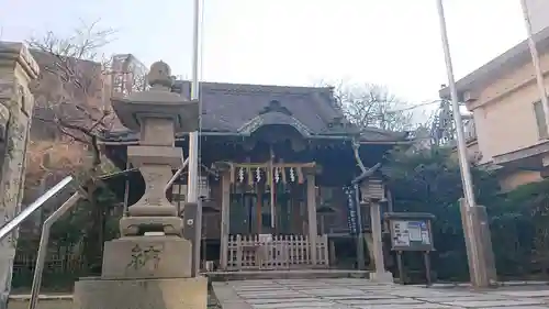 諏訪神社の本殿・本堂