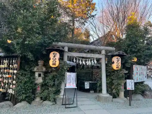 川越熊野神社の鳥居