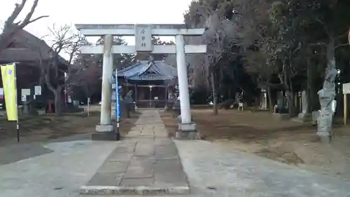 伏木香取神社の鳥居