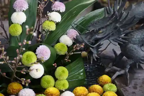 東海市熊野神社の手水舎