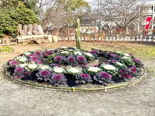 龍田大社の庭園