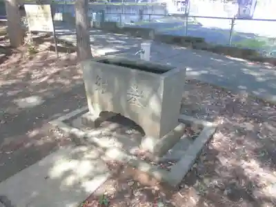 杉山神社の手水舎