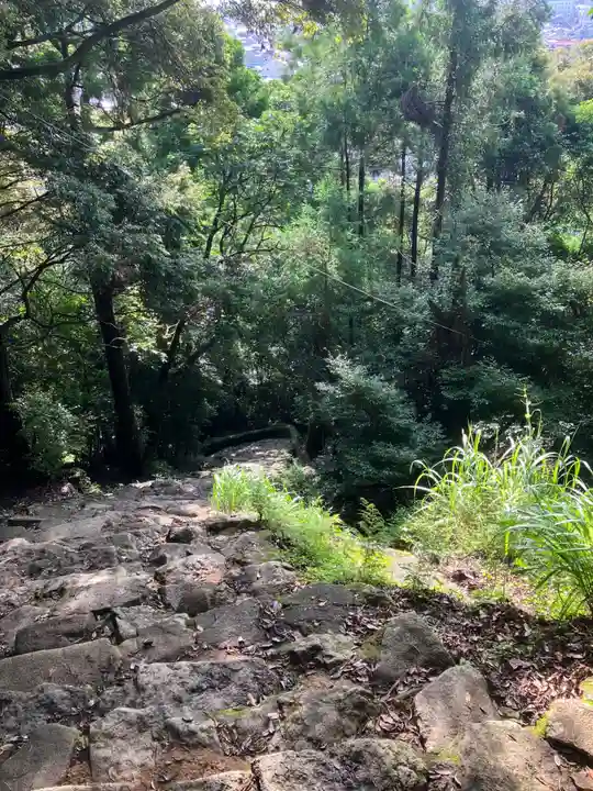 神倉神社(熊野速玉大社摂社)の景色