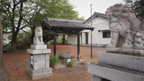 押原神社の狛犬