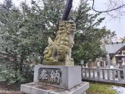 永山神社の狛犬