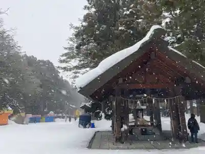 北海道神宮の手水舎