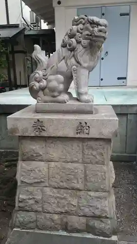 御津八幡宮の狛犬