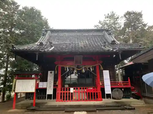 五霊神社の本殿