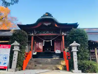 新田神社の本殿・本堂