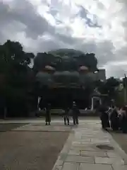 難波八阪神社の狛犬