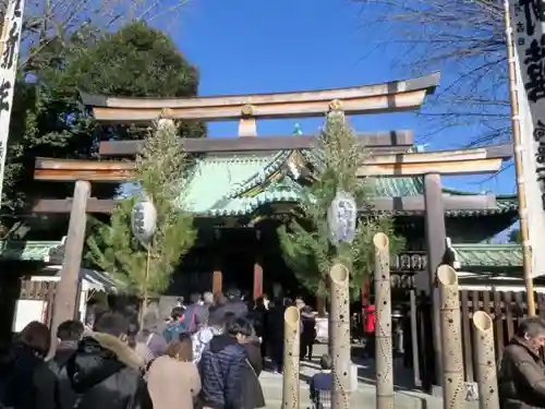 牛嶋神社の鳥居