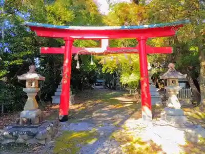 皇大明神社(中牧)の鳥居