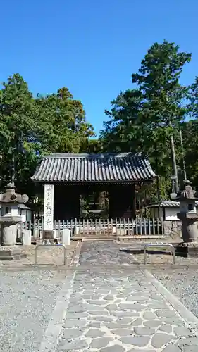 長禅寺の山門