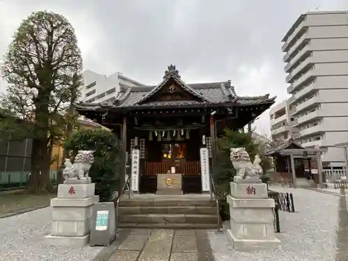高田氷川神社の本殿・本堂