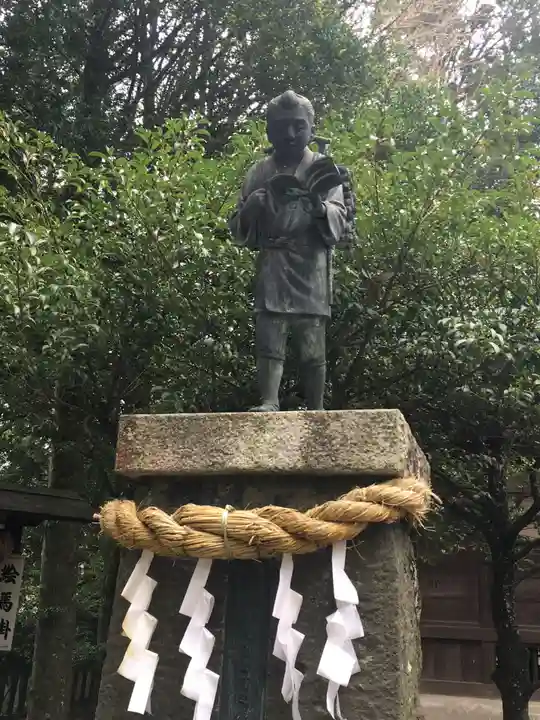 報徳二宮神社の像