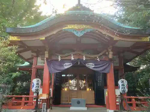 芝東照宮の本殿・本堂