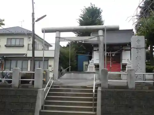 杉山神社の鳥居